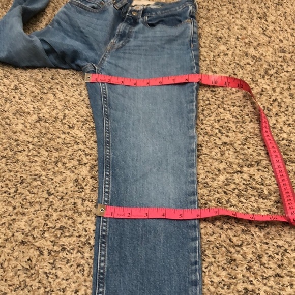 Everlane High Rise Skinny Ankle Jeans Size 24 Blue Denim - Picture 7 of 9